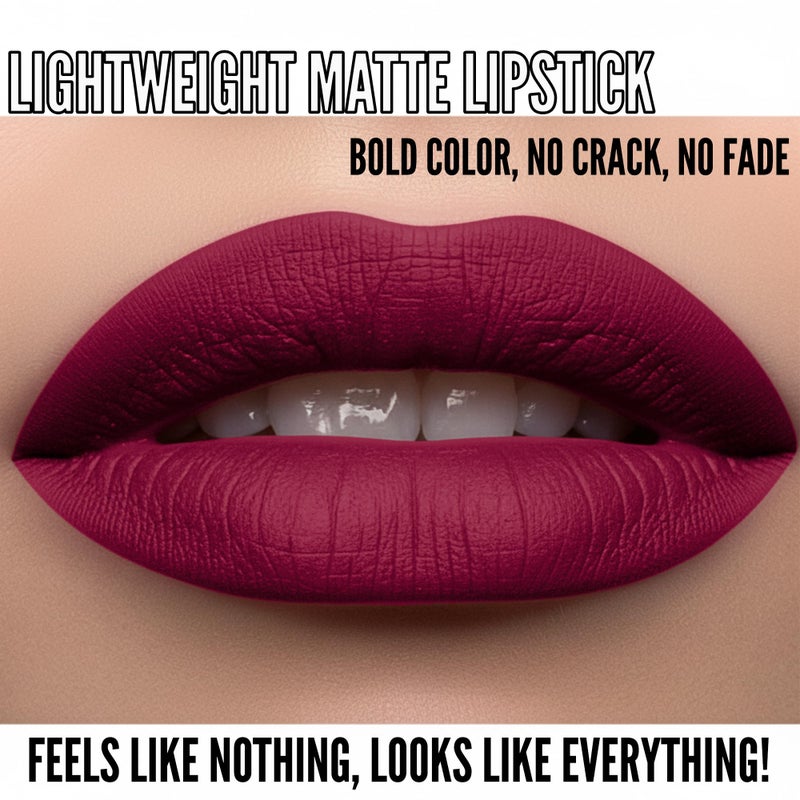 Mynena Muted Mauve Rose Matte Liquid Lipstick | Long-Lasting Comfort | Smudge-Proof Transfer-Resistant | Full Coverage Non-Drying | Vegan & Cruelty-Free | All-Day Wear Lip Color | Lisy - Image 2